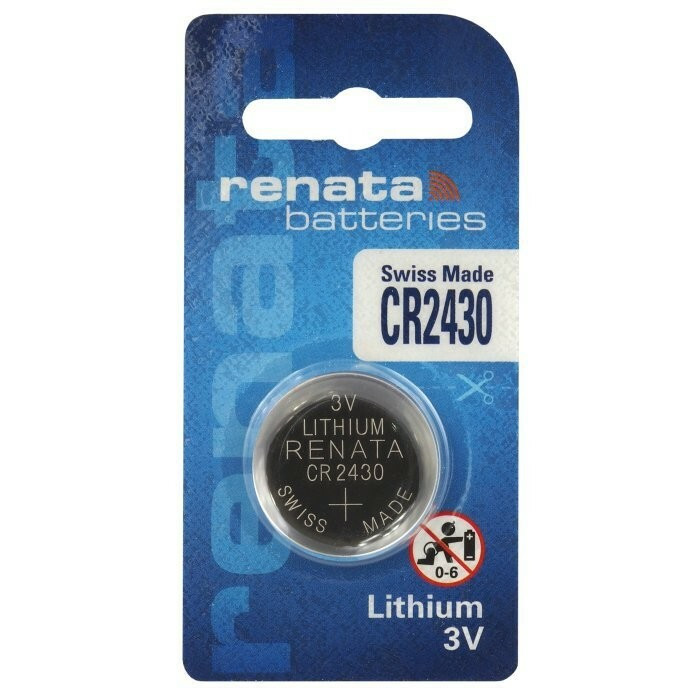 Батарейка Renata CR2430 Lithium (ціна за 1 шт)