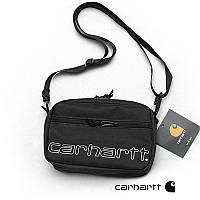 Сумка крос-боді барсетка Carhartt (чорна)