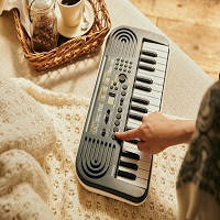 Синтезатори, гармошки, барабани та піаніно дитячі