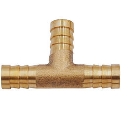 Трійник латунний рівнопрохідний 6 мм