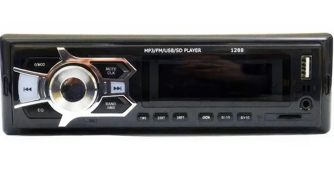 Автомагнітола 1288 ISO — MP3+FM+USB+microSD-карта