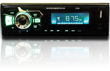 Автомагнітола 1288 ISO — MP3+FM+USB+microSD-карта