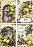 Декупажна карта 21х30см DK LV-