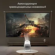 Смарт проектор-ігрова приставка з 2 джойстиками P30 МАХ WHITE Ігровий проектор-консоль для відеоігор, фото 4