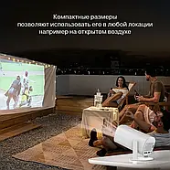 Смарт проектор-ігрова приставка з 2 джойстиками P30 МАХ WHITE Ігровий проектор-консоль для відеоігор, фото 9