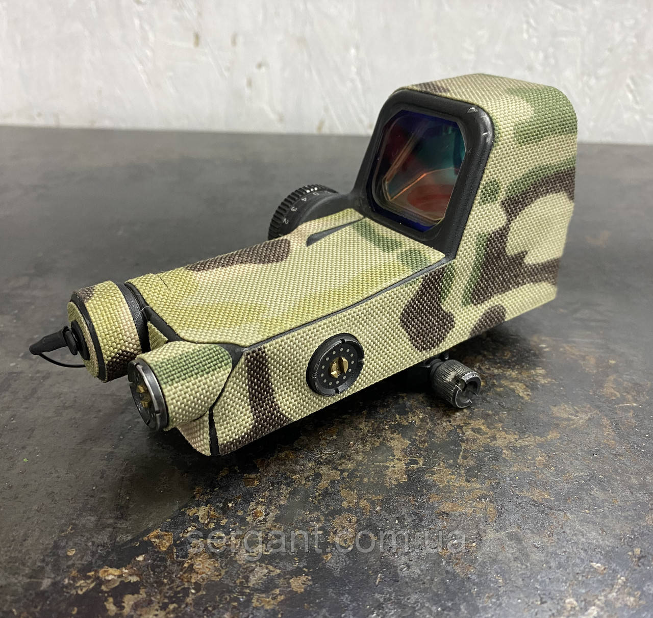 Камуфляжні наліпки для коліматорного прицілу 1П87 Multicam, фото 1