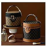 Косметичка дорожня жіноча. Кейс бокс для косметики водонепроникний. Органайзер скриньки для косметики, фото 2