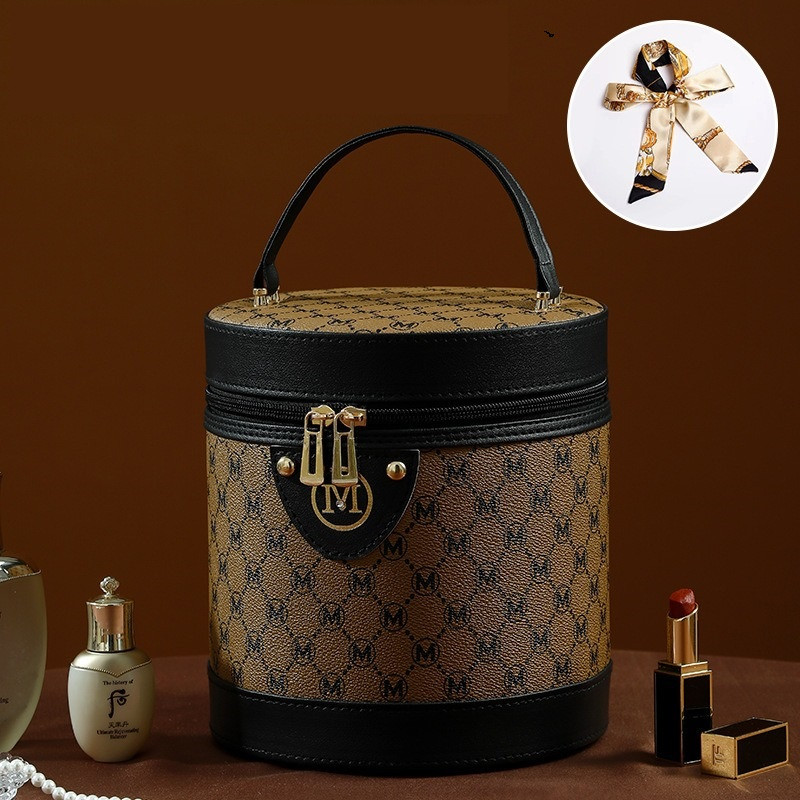 Косметичка дорожня жіноча. Кейс бокс для косметики водонепроникний. Органайзер скриньки для косметики, фото 1