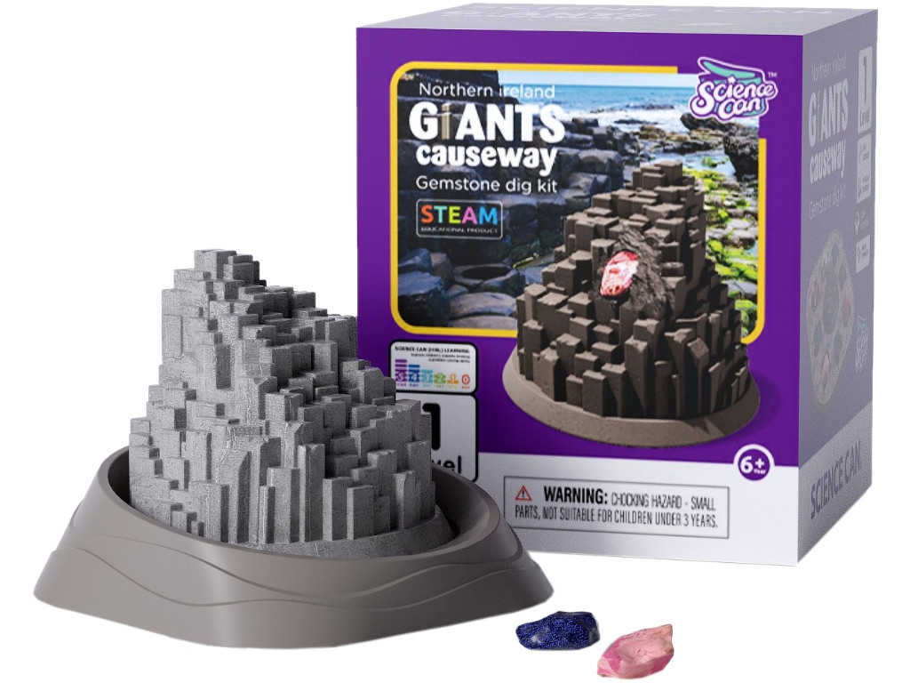 Набір для розкопок дрогоційних камінців Чорна гора ТМ Top Bright 160024, фото 1