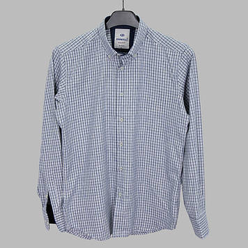 Сорочка чоловіча, приталена (Slim Fit), з довгим рукавом, Birindelli FLN.RGL 04-446 100% бавовна (ФЛАНЕЛЬ) L(Р)