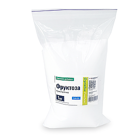 Фруктоза харчова 1кг Фруктовий цукор