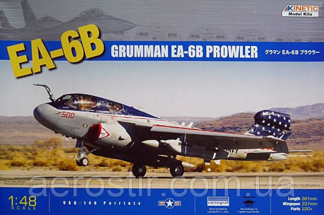 Grumman EA-6B Prowler 1/48 KINETIC 48022