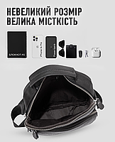 Чоловіча сумка-барсетка через плече шкіряна Tiding Bag TM-24296, фото 8