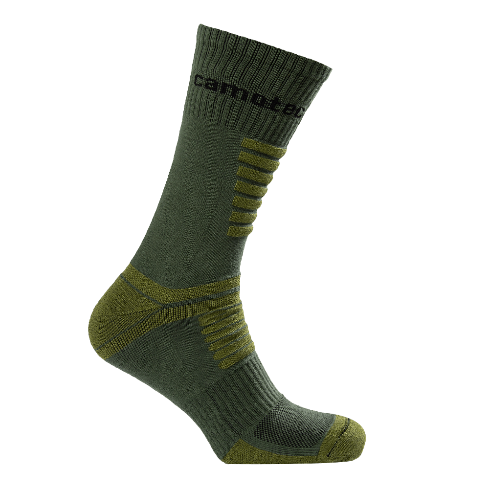 Шкарпетки зимові трекінгові Merino Long Олива