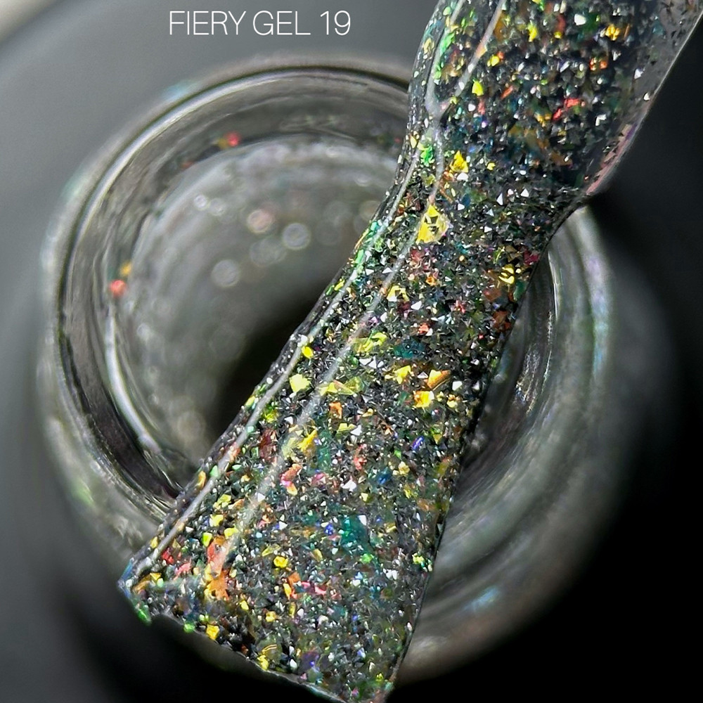 Гель лак для нігтів Saga Fiery Gel №19 8мл