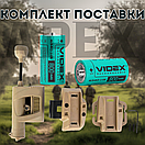 Тактичний ліхтар на шолом Night Evolution MPLS CHARGE TAN + акум, фото 3