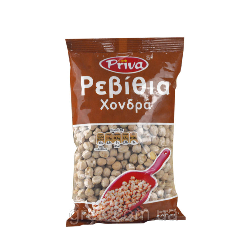 Нут великий очищений Priva 500 г, фото 1