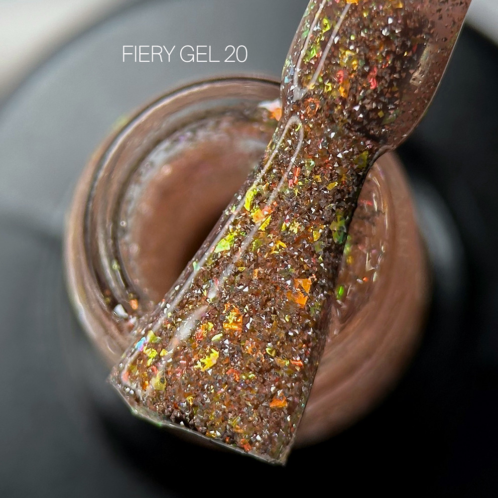 Гель лак для нігтів Saga Fiery Gel №20 8мл