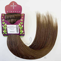Натуральне Європейське Волосся на Заколках 40 см 110 грам, Русявий №10