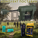 Ліхтарик на каску Night Evolution MPLS CHARGE olive + акумулятор + зарядка, ліхтарик на шолом койот, інфрачервоний, фото 3