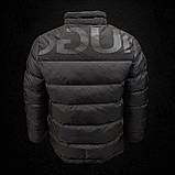 Чоловіча зимова куртка Hugo Boss CK8498 чорна S (М по бірці), фото 4
