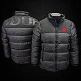 Чоловіча зимова куртка Hugo Boss CK8498 чорна S (М по бірці), фото 7