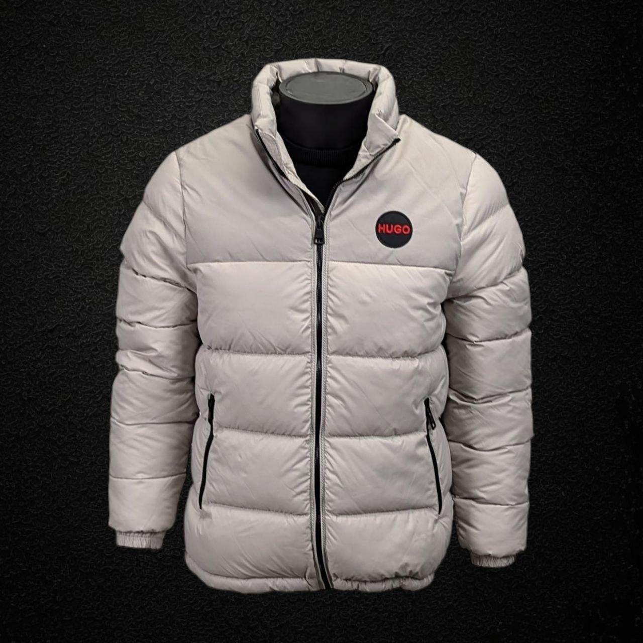 Чоловіча зимова куртка Hugo Boss CK8499 бежева