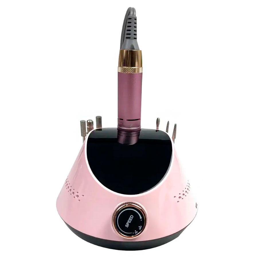 Фрезер для манікюру та педикюру Nail Drill ZS-232 45000 об/хв (рожевий)