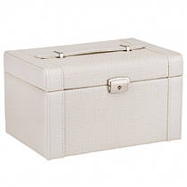 Скринька для прикрас з дзеркалом "Грація" 16*25*13.5см. екокожа, рандомний вибір (9189-001), фото 5