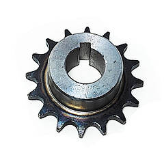 Зірка 16 зубців 428 крок шпонка 22вал