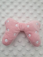 Плюшева нашивка бантик жежин