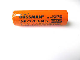 Акумулятор Bossman Profi 4000mAh 21700 Li-Ion 3.7V для авто 40A/45A