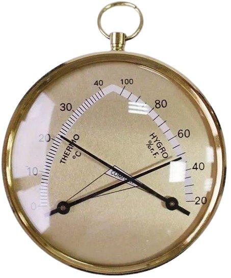 Кімнатний механічний термогігрометр Moller 301712 (Gold)