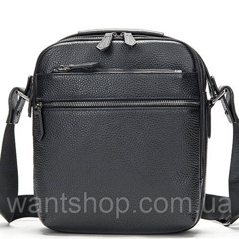 Чоловіча шкіряна сумка на плече Tiding Bag TM-65349