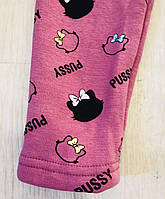 Лосини утеплені для дівчат оптом, S&D, 1-5 років, № CH-7174, фото 4