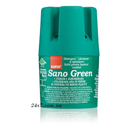 Засіб для унітазу Sano Green 150 г