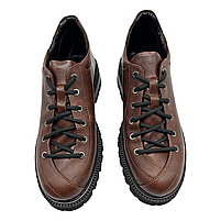 Туфлі жіночі шкіряні коричневого кольору “Style Shoes”, фото 6