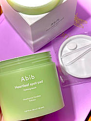 Заспокійливі диски для обличчя Abib - Heartleaf Spot Pad Calming Touch - 150ml/80 шт.