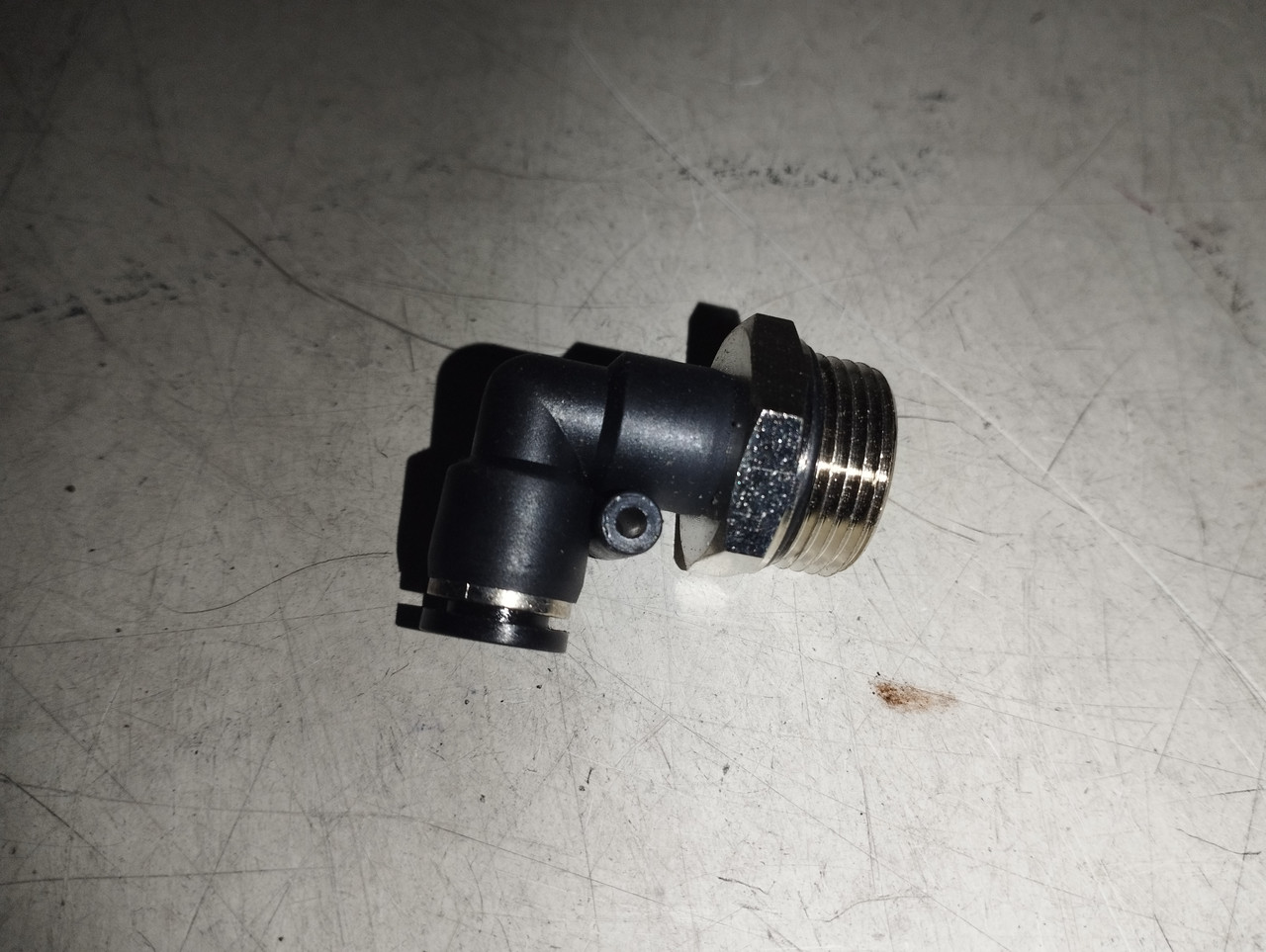 DK З'єднувач аварійний кутовий M22x1.5 d-8 (пластик/метал), фото 1