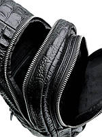 Чоловіча шкіряна сумка 1012 black.Чоловічі сумки-планшети оптом і в роздріб в УкраЇні., фото 4