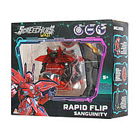 Ігровий набір "S5 L0.5 Сенгвініті" Screechers Wild! EU686101B-пускач, машинка-трансформер