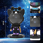 Нічник проектор зоряного неба Космічний пес від USB + пульт, Spase Dog Galaxy / Дитячий нічник світильник, фото 10