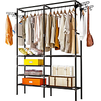 Вішалка для одягу - подвійна в стилі лофтв Ruhhy 22671