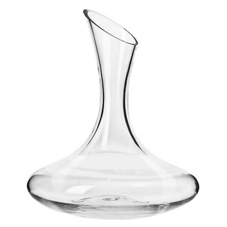 Декантер RESTEQ 1 л — елегантний графін для вина та напоїв із міцного скла, 1000 мл, фото 1