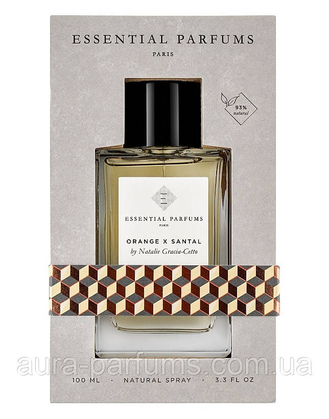 Парфуми унісекс Essential Parfums Orange X Santal (Ессеншіал Парфум Оранж Сантал) Парфумована вода 100 ml/мл