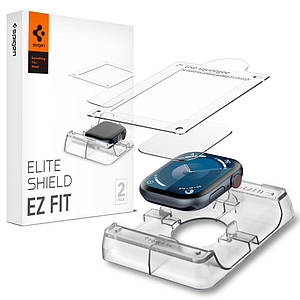Захисна плівка Spigen EliteShield EZ Fit 2-Pack до Apple Watch 10 46mm (AFL08579)