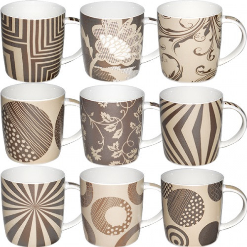 Чашка керамічна 360мл "Абстракція" 2183/S&T