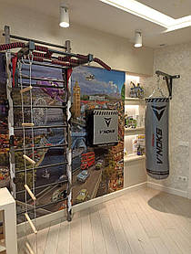 Шведська стінка мілітарі з дитячим набором посиленої конструкції – спортивне обладнання