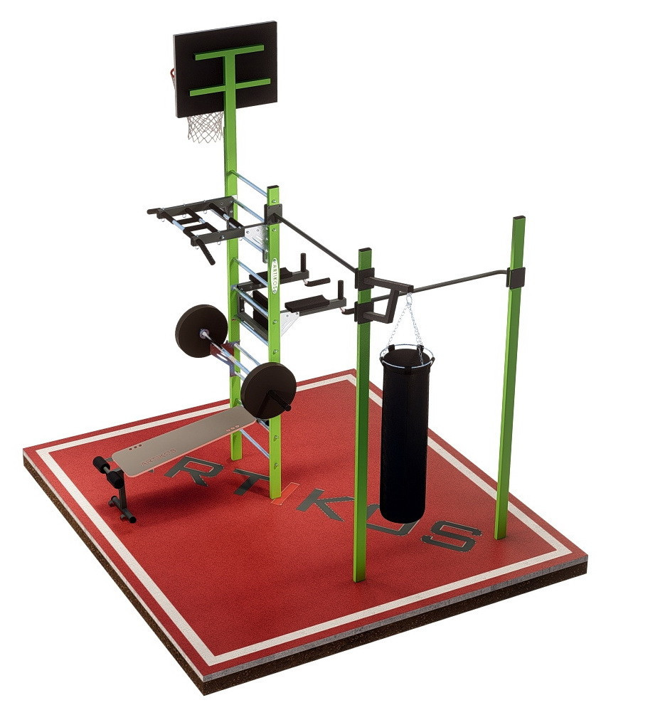 Вуличний спортивний комплекс NK-4– спортивне вуличне обладнання, фото 1