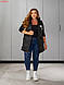 Стильний жіночий жилет з плащової тканини та утеплювачем, фото 2